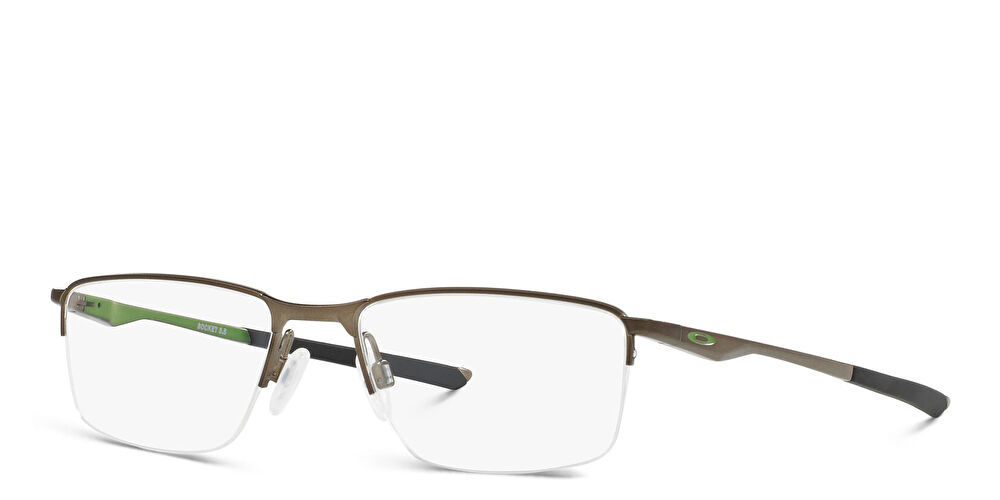 OAKLEY SOCKET 5.5 Half-Rim Rectangle Eyeglasses