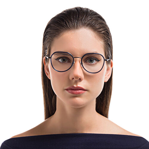 EYE'M TRUE Unisex Round Eyeglasses