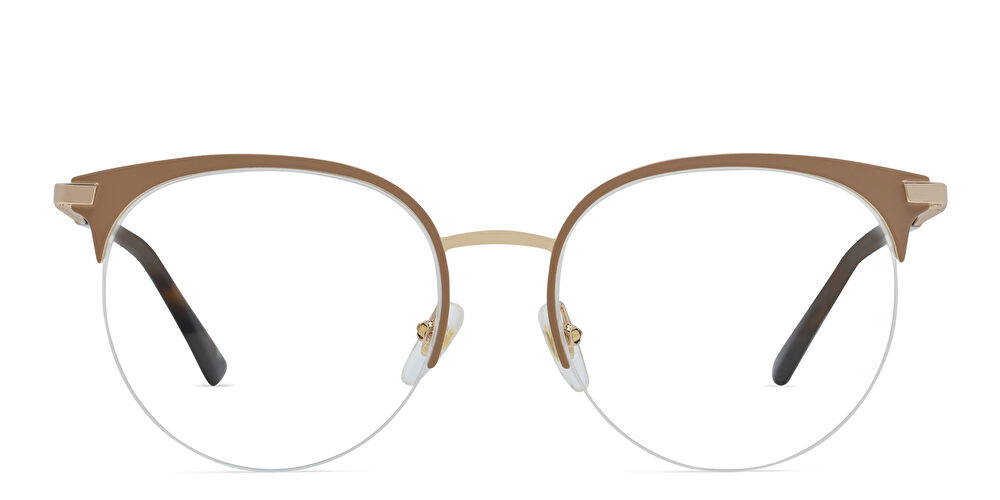 EYE'M TRUE Half Rim Cat Eye Eyeglasses