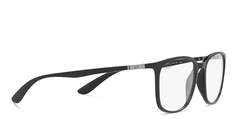 Ray-Ban Logo Unisex Square Eyeglasses