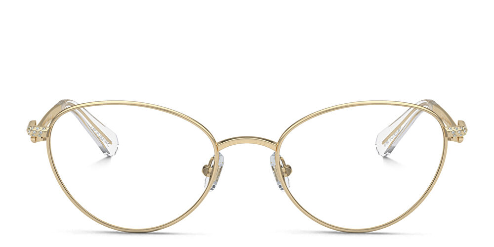 SWAROVSKI Crystal-Embellished Oval Eyeglasses