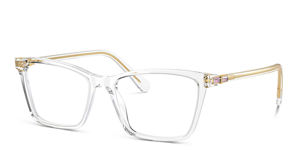 SWAROVSKI Rhinestone Rectangle Eyeglasses