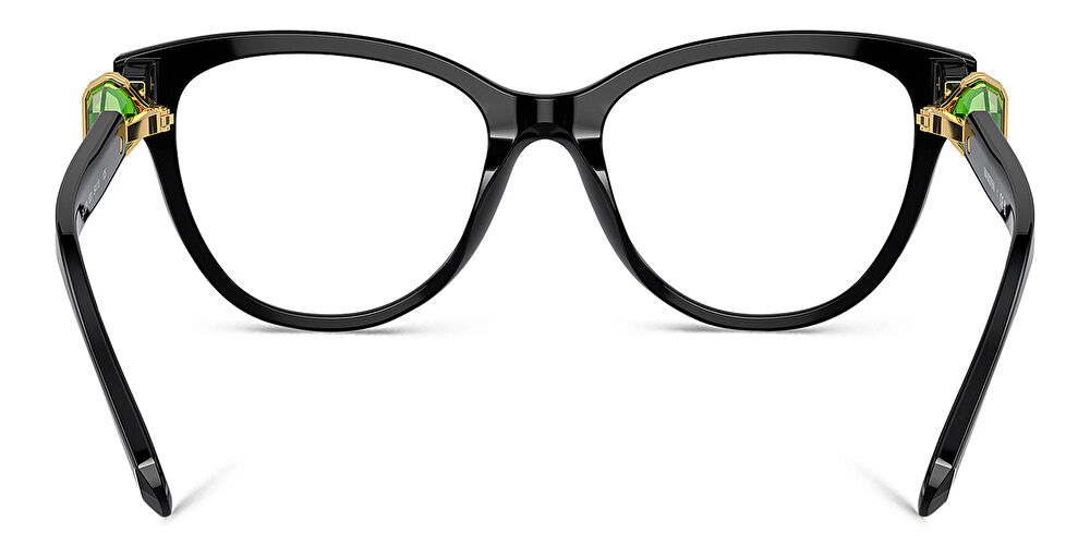 سواروفسكي نظارات طبية دائرية مزيّنة بالكريستال