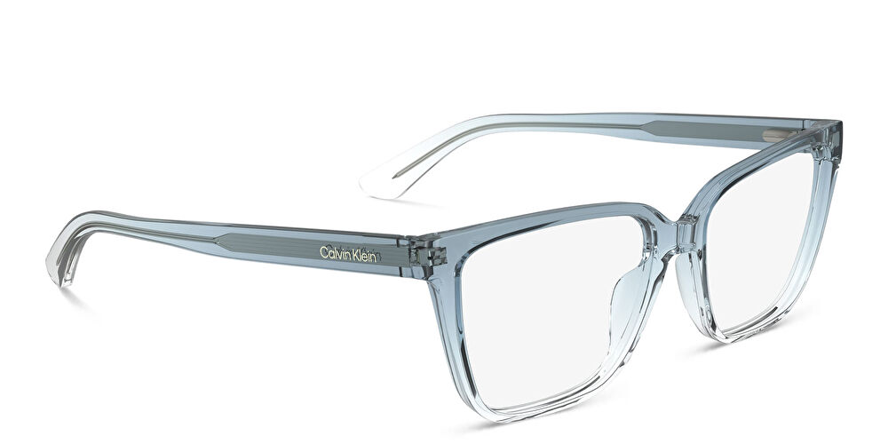 Calvin Klein Logo Rectangle Eyeglasses