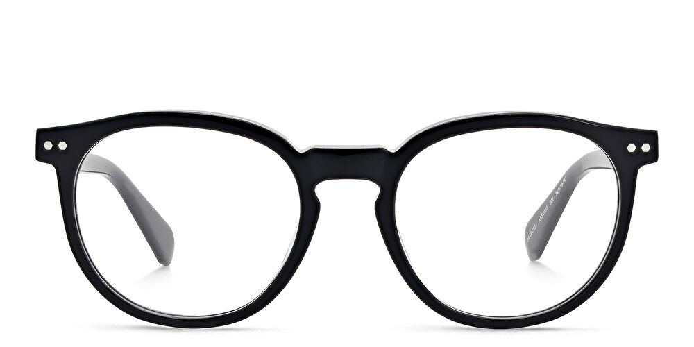 ALLSAINTS Logo Round Eyeglasses