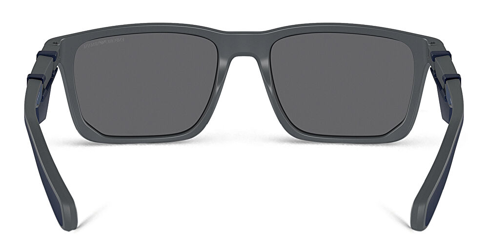 امبوريو أرماني نظارات شمسية مستطيلة بشعار العلامة