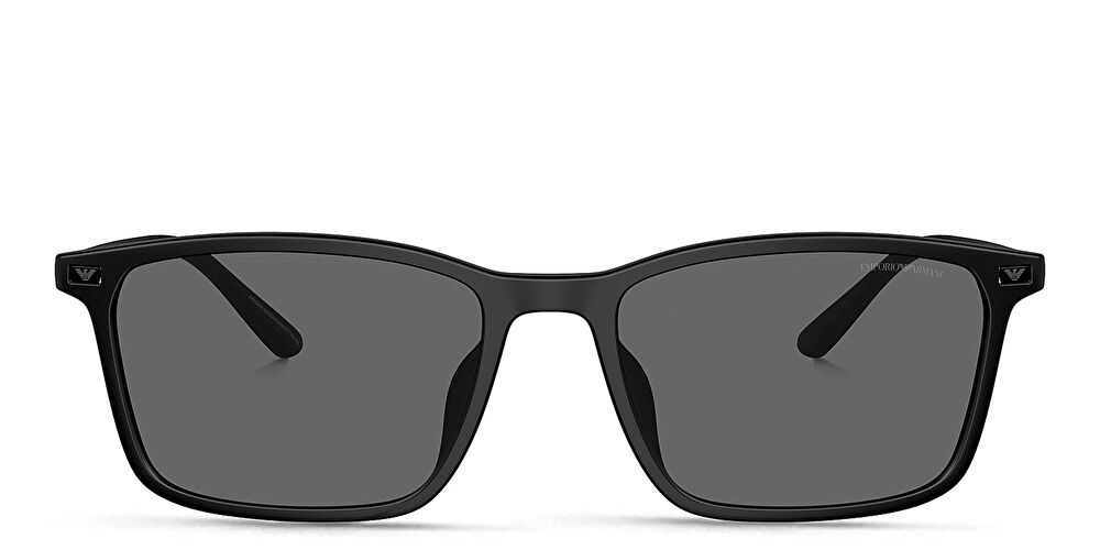EMPORIO ARMANI Logo Rectangle Sunglasses