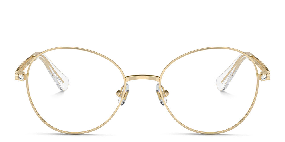SWAROVSKI Rhinestone Round Eyeglasses