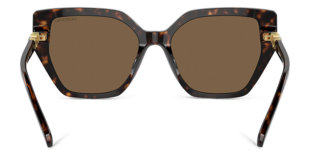 SWAROVSKI Rhinestone Irregular Sunglasses