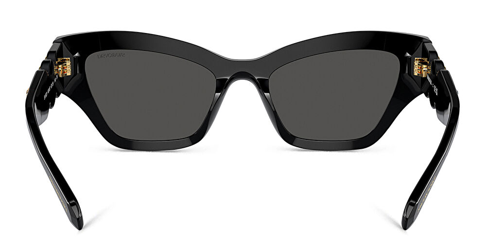 SWAROVSKI Rhinestone Irregular Sunglasses