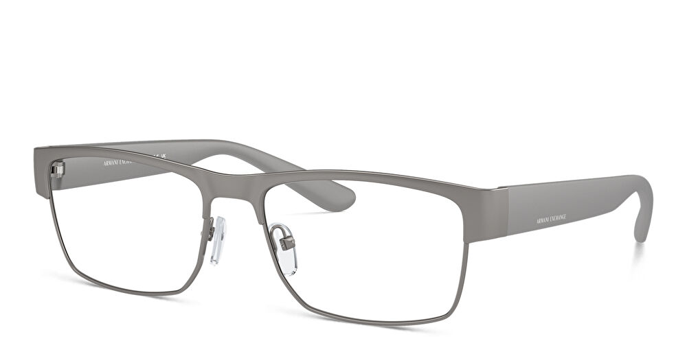 ارماني إكستشينج نظارات طبية مستطيلة بشعار العلامة