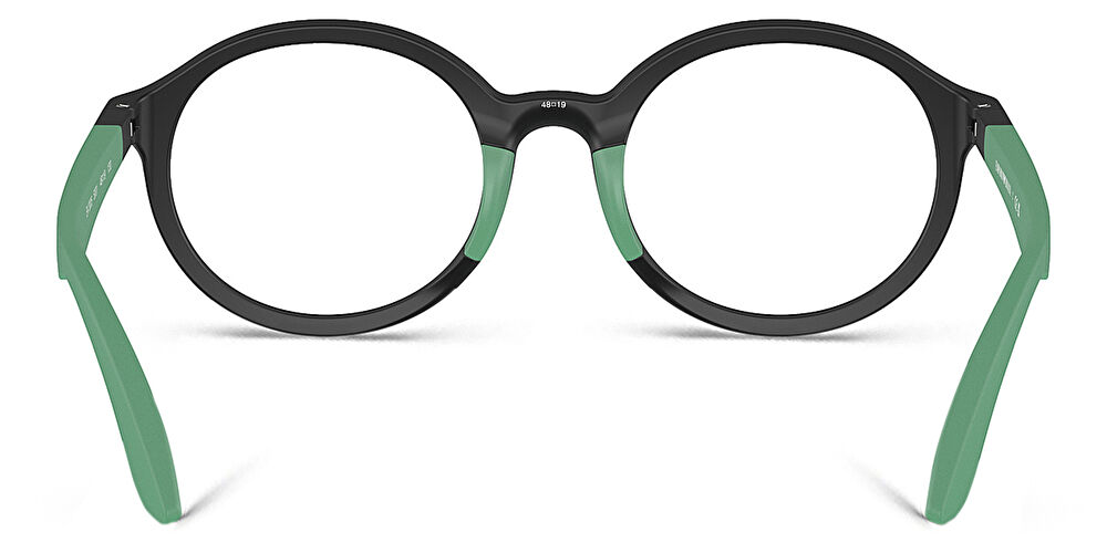 امبوريو ارماني جونيور نظارات طبية دائرية للأطفال بشعار العلامة