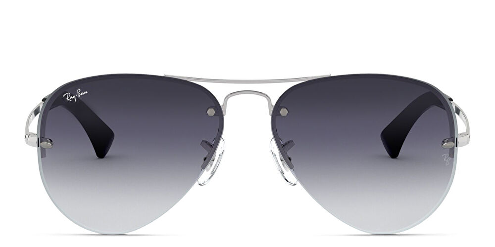 Unisex Rimless Aviator Sunglasses