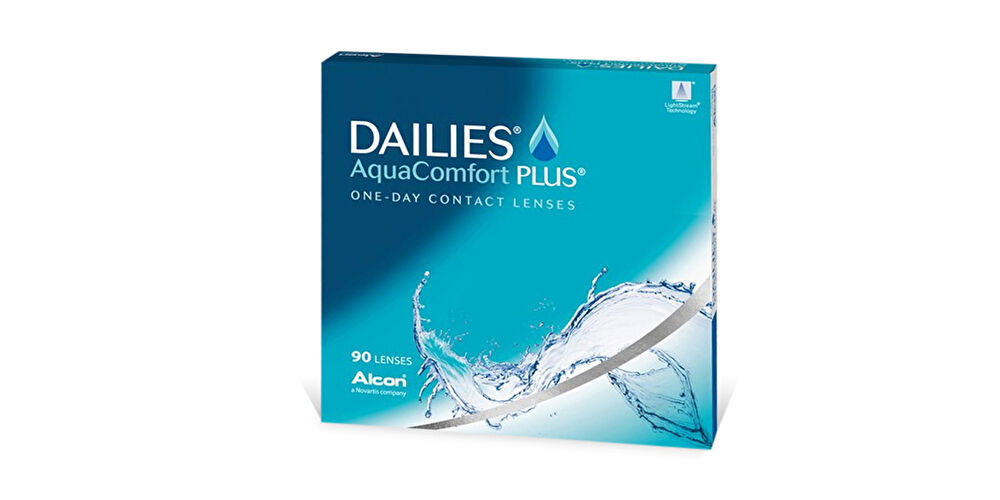 DAILIES AquaComfort PLUS 90 1-Day Clear Contact Lenses
